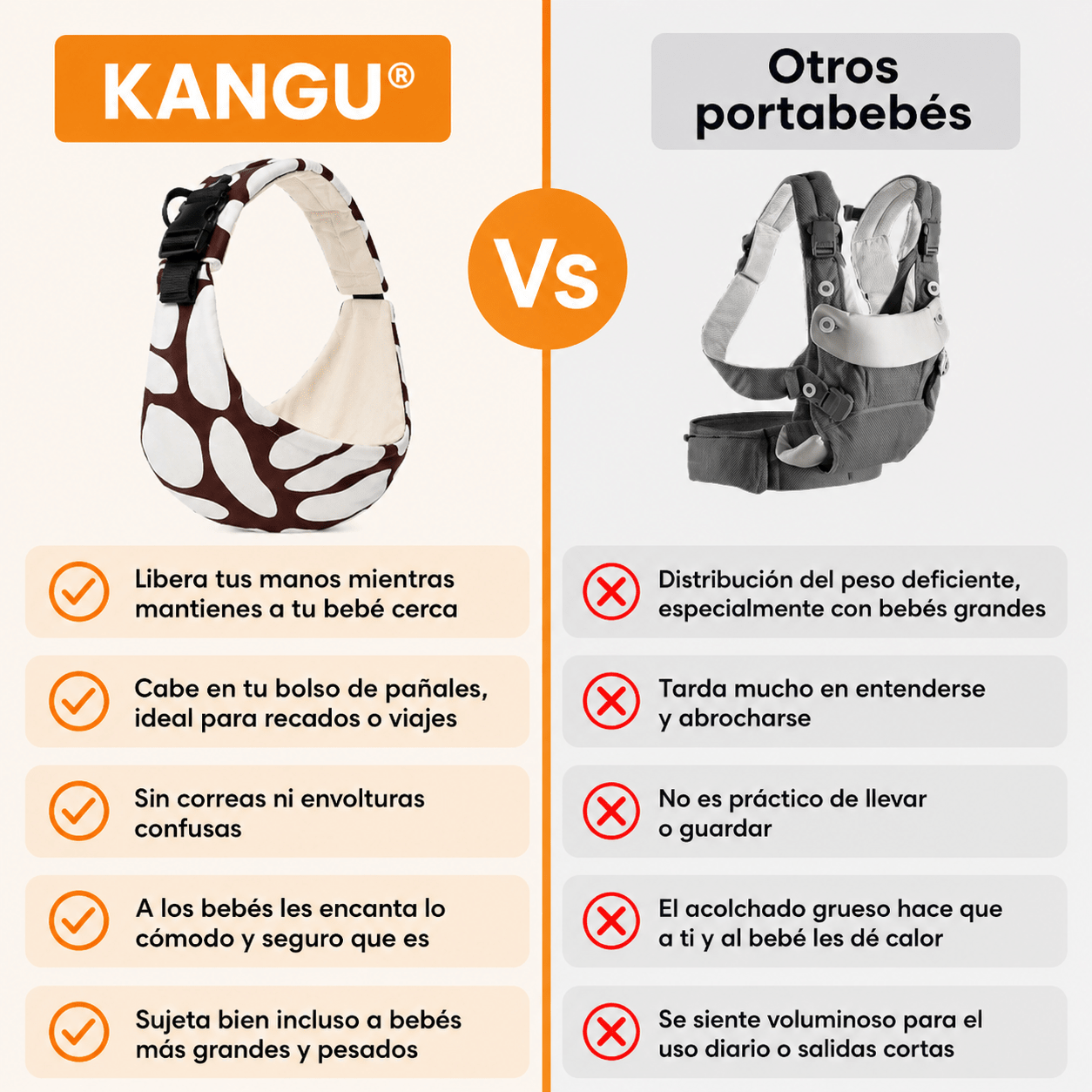 Portabebés KANGU® - NOCTIA